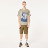 Oakley Palm Erkek Kısa Kollu T-Shirt - L-Yeşil - 09H-Yeşil