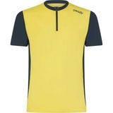 Oakley Point To Point 1/4 Zip Jersey Erkek Sarı Tişört - M