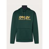 Oakley Sarı - Yeşil Erkek Kapüşonlu Baskılı Sweatshirt FOA402381 Rıder Long 2.0 Hoodıe - M