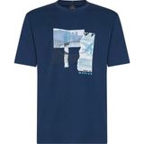 Oakley Skate Tee Erkek T-Shirt - Mavi