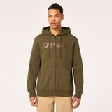 Oakley Teddy Full Zip Yeşil Kapüşonlu Erkek Sweatshirt