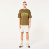 Oakley Wired Mtn Scape Erkek Kısa Kollu T-Shirt - Haki