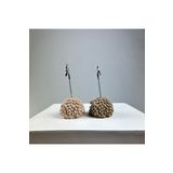 Oasis Decoration Kuzu Not Tutucu 2'li Set (Krem-Kese Kağıdı)