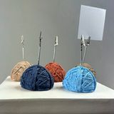 Oasis Decoration Top Yumak Not Tutucu 5'li Set (Açık Mavi - Krem - Kese Kağıdı - Gri Mavi-Terracota )