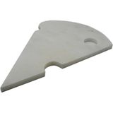 Oasis Stone Doğal Mermer Peynir Şekilli Sunum ve Kesme Tahtası 35X25