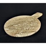 Oasis Stone Doğal Mermer Traverten Kesme ve Sunum Tahtası 25X32 cm