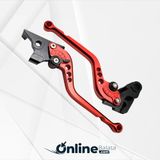 ob onlinebalata.com Honda PCX 125 18-24 Spor Manet Ayarlanabilir Kırmızı Renkli Fren Kolu Takım PCX052