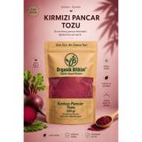 OB Organik Bitkim Organik Bitkim Kırmızı Pancar Tozu (Öğütülmüş) 500 gr