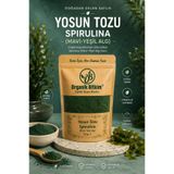 OB Organik Bitkim Yosun Tozu - Spirulina (MAVİ-YEŞİL ALG) 20 gr