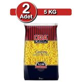 Oba Ince Kesme Makarna 5 kg x 2 Adet | Ekonomik Çorbalık Paket - 10 kg