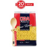 Oba İnce Kesme Makarna 500 gr Sade Lezzet 20 Adet Paket Premium Kalite