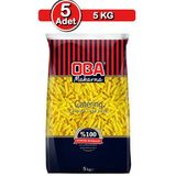 Oba Kalın Kesme Makarna 5 Kg x 5 Adet | Toptan Paket Fırsatı