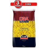 Oba Kalın Kesme Makarna 5Kg X 3 Adet | Toptan Ekonomik Paket