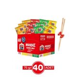 Oba Mie Karma Çeşnili Hazır Noodle 40Lı