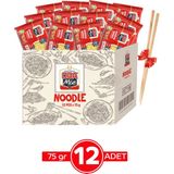 Oba Mie Karma Çeşnili Noodle 12'li - 75 gr