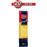 Oba Spagetti Makarna 500 G X 20 Adet | Uzun Süreli Stok Paketi