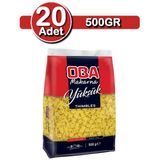 Oba Yüksük Makarna 500 G x 20 Adet | Aile ve Işletme Paketi - 10 kg