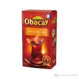 Obaçay Dökme Karadeniz Çayı 500 GR Siyah Çay Türkiye Menşeli Aromalı Özel Harman