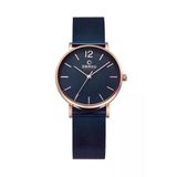 Obaku Denmark V197lxvlml Quartz Hasır Lacivert 32 Mm Kadın Kol Saati