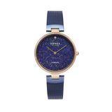Obaku Denmark V256lhvlml-Dlpd Quartz Hasır Lacivert Safir Cam 32 Mm Kadın Kol Saati