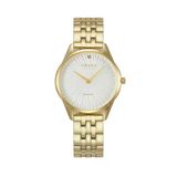 Obaku Denmark V297lxgısg Quartz Çelik Altın Rengi Beyaz Kadran 32 Mm Kadın Kol Saati