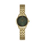 Obaku Denmark V297sxgesg Quartz Altın Rengi Yeşil Sedef Kadran Safir Cam 24 Mm Kadın Kol Saati
