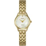 Obaku Denmark V297SXGWSG Quartz Çelik Altın Rengi Sedef Kadran Safir Cam 24 mm Kadın Kol Saati - tek ebat