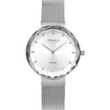 Obaku Denmark V300lxcımc Quartz Çelik Gri Safir Cam 32 Mm Kadın Kol Saati