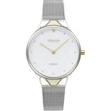 Obaku Denmark V302LXCWMC Quartz Çelik Hasır Gri Safir Cam 32 mm Kadın Kol Saati - tek ebat