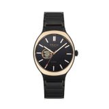 Obaku Denmark V303GTMBSB Otomatik Çelik Siyah Safir Cam 10 ATM 41 mm Erkek Kol Saati