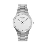 Obaku Denmark V305gxcwsc Quartz Çelik Gri Safir Cam 42 Mm Erkek Kol Saati