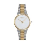 Obaku Denmark V305LXFWSF Quartz Çelik Altın/GriBeyaz Kadran Safir Cam 32 mm Kadın Kol Saati