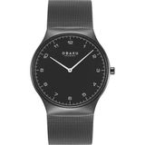 Obaku Denmark V306GXBBMB Quartz Hasır Siyah Safir Cam 40 mm Erkek Kol Saati - tek ebat
