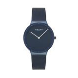 Obaku Denmark V307LXLLML Quartz Çelik Hasır Lacivert 34 mm Kadın Kol Saati