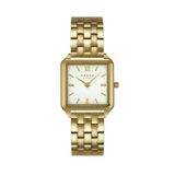 Obaku Denmark V309lxgwsg Quartz Çelik Altın Rengi Beyaz Kadran 26 Mm Kadın Kol Saati