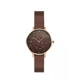 Obaku Denmark V315lxvnmn Quartz Çelik Hasır Mor 32 Mm Kadın Kol Saati