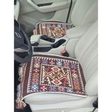 Obam Oto Koltuk Kılıfı (Çift Taraflı )Yıkanabilir Araba Takımı Kilim Kahverengi