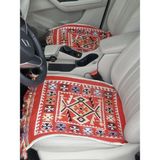 Obam Oto Koltuk Kılıfı (Çift Taraflı )Yıkanabilir Araba Takımı Kilim Kırmızı Renk FİAT,WW,OPEL,HYUNDAİ,BMW,MERCEDES,HER ARACA UYGUN