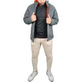 Oban Tekstil Gore-Tex Rüzgar/su Geçirmez Polar Mont - Füme