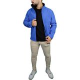 Oban Tekstil Gore-Tex Rüzgar/su Geçirmez Polar Mont - Mavi