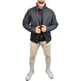 Oban Tekstil Gore-Tex Rüzgar/su Geçirmez Polar Mont - Siyah
