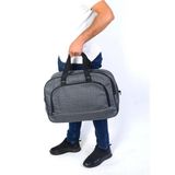 Obay Life Üç Gözlü Büyük Boy Seyehat El Valiz Çantası - Gri