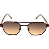 Obb Sunglasses Obb MS316 C53 Unisex Güneş Gözlüğü - Kahverengi
