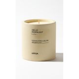 Obbje Vanilya & Marshmallow Kokulu Dekoratif Beton Mum | Dikey Form | Tek Fitil | Modern Şık Tasarım