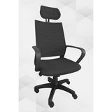 Obc Ofis Büro Concept Atlas Fileli Plastik Yönetici Ofis Büro Bilgisayar Çalışma Koltuğu - Sandalyesi - Siyah