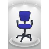 obc ofis büro concept Depar Plastik - Fileli Ofis Büro Öğrenci Çalışma Koltuğu - Sandalyesi Mavi