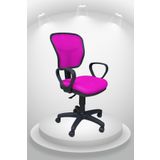obc ofis büro concept Depar Plastik - Fileli Ofis Büro Öğrenci Çalışma Koltuğu - Sandalyesi Pembe