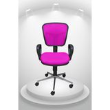 Obc Ofis Büro Concept Elıte Fileli Ofis Koltuğu Öğrenci Çalışma Sandalyesi - Krom