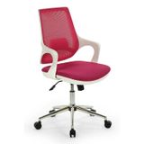 obc ofis büro concept Kontez beyaz kollu çalışma sandalyesi ofis koltuğu pembe