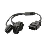 Obd Çoklama Kablosu 1 Erkek Obd Den 3 Dişi Obd Kablosu Aynı Anda 3 Cihaz Bağla